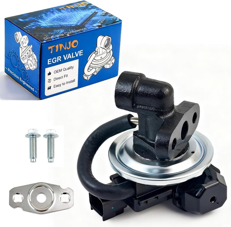 TINJO EGR Valve EGV1039 Fits for 04-07 Mercury Monterey, 04 Mustang, 04-07 Freestar, 05-08 F-150, EGR Valve Exhaust Gas Recirculation Valves Replace OE 4F2Z9D475AF CX2061 4F2Z9D475AA - Image 1